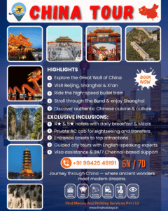 China Tour Packages from Chennai | Explore Beijing, Shanghai & Great Wall – FindHolidays.in